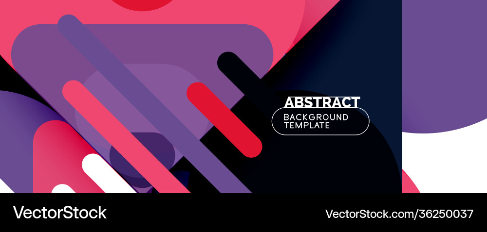 Modern geometric round shapes and dynamic lines Modern geometric round shapes and dynamic lines vector image