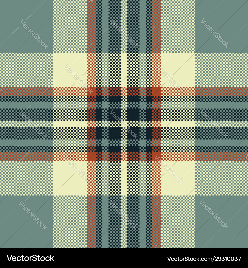 Pixel background design modern seamless pattern Vector Image