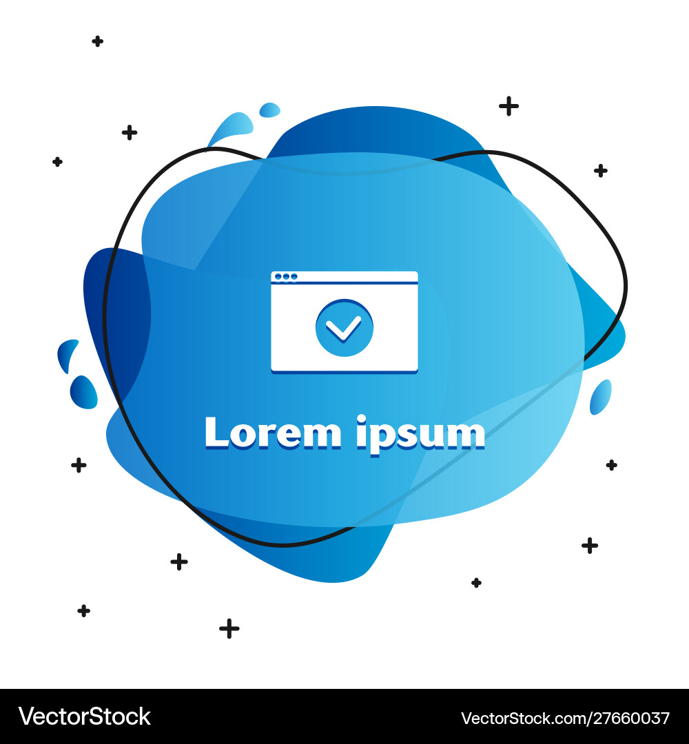 White secure your site with https ssl icon White secure your site with https ssl icon vector image