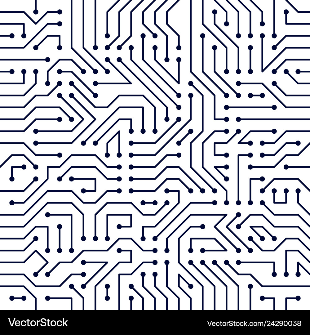 Circuit Board Pattern vector image