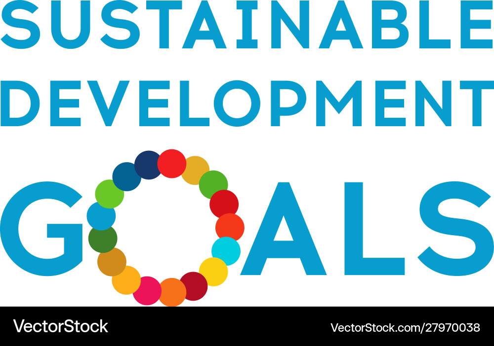 Global Sustainable Development Goals Vector Image