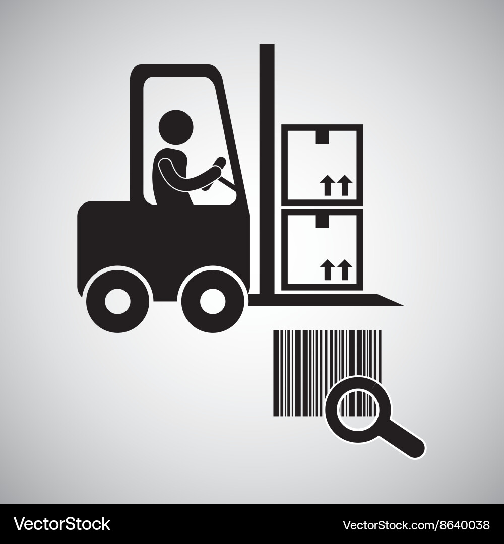 Logistic design shipping and delivery conception vector image