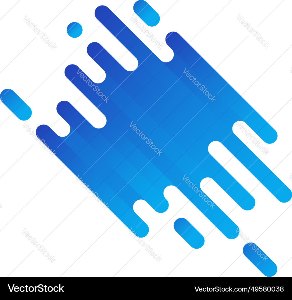 Rounded lines shapes in diagonal rhythm dynamic Rounded lines shapes in diagonal rhythm dynamic vector image