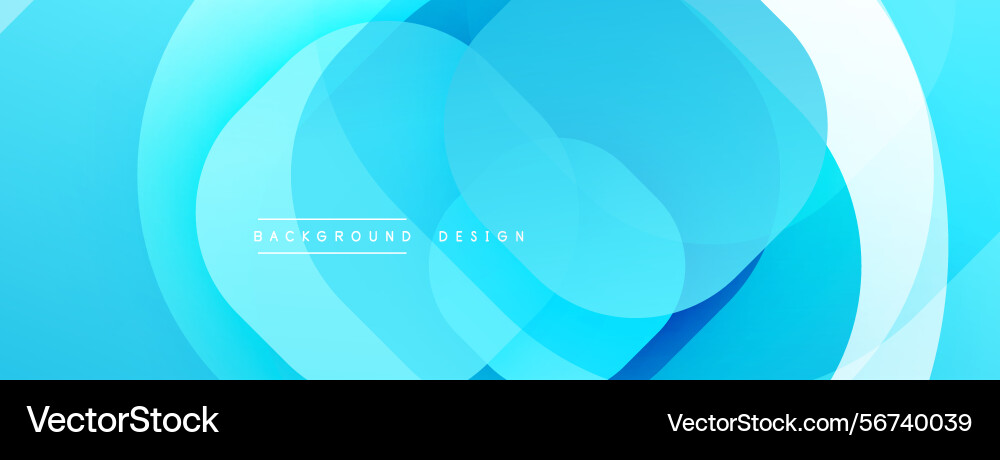 Abstract blue design features overlapping circles Abstract blue design features overlapping circles vector image