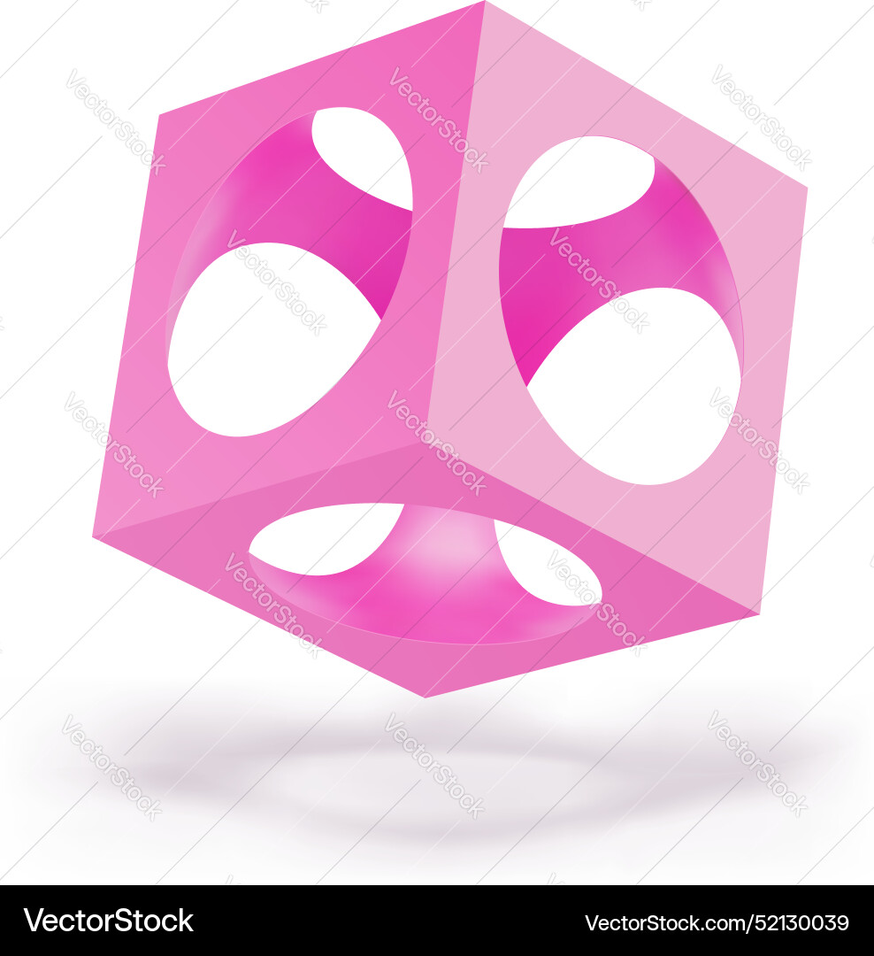 Abstract cube Abstract cube vector image