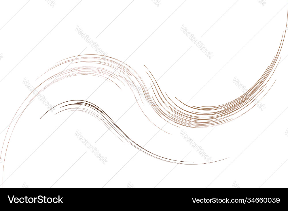 Curve rotated volute helix shape colorful spiral Curve rotated volute helix shape colorful spiral vector image
