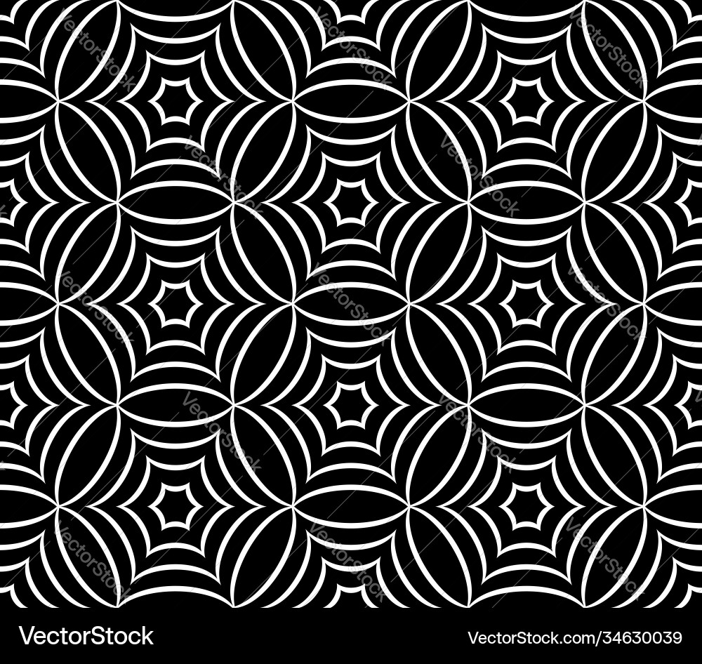 Geometric Circle Pattern vector image