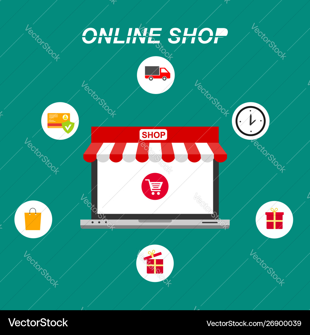 Modern flat design people and business concept Modern flat design people and business concept vector image