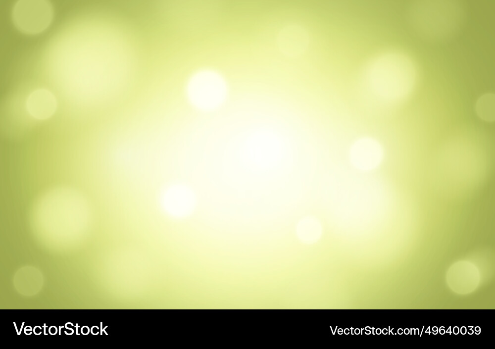 Nature forest bokeh soft light abstract background vector image