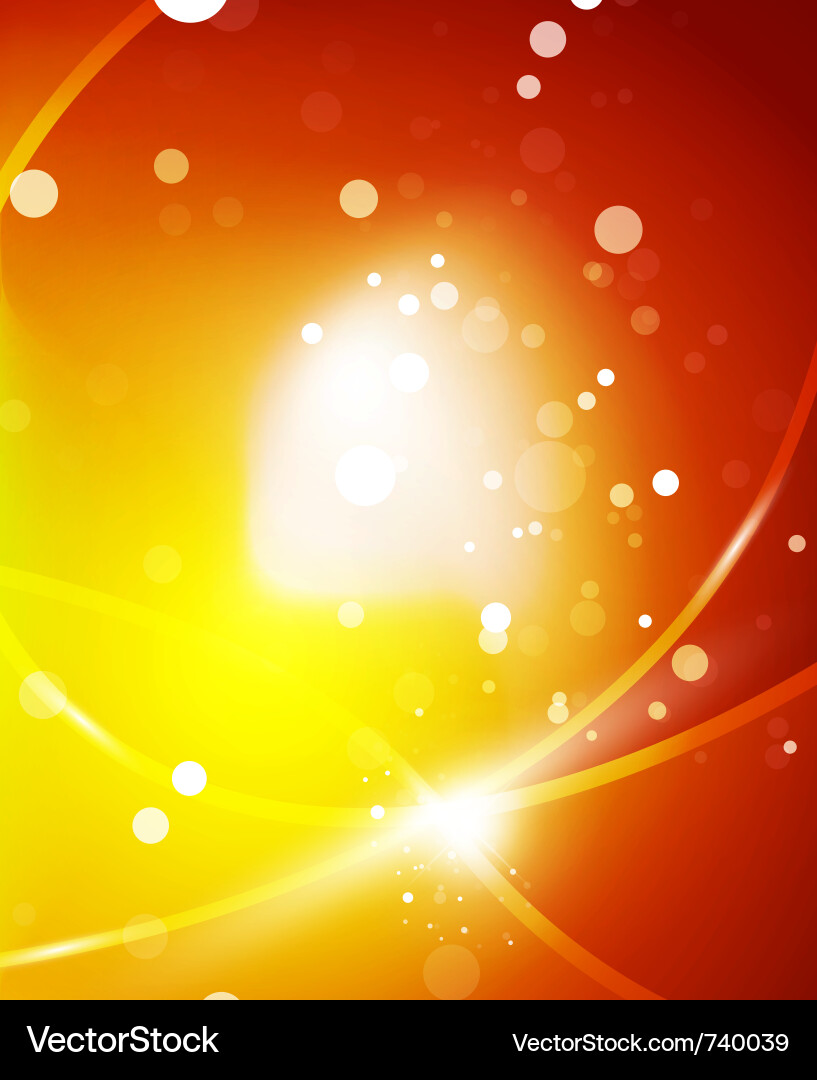 Orange abstract background Vector Image