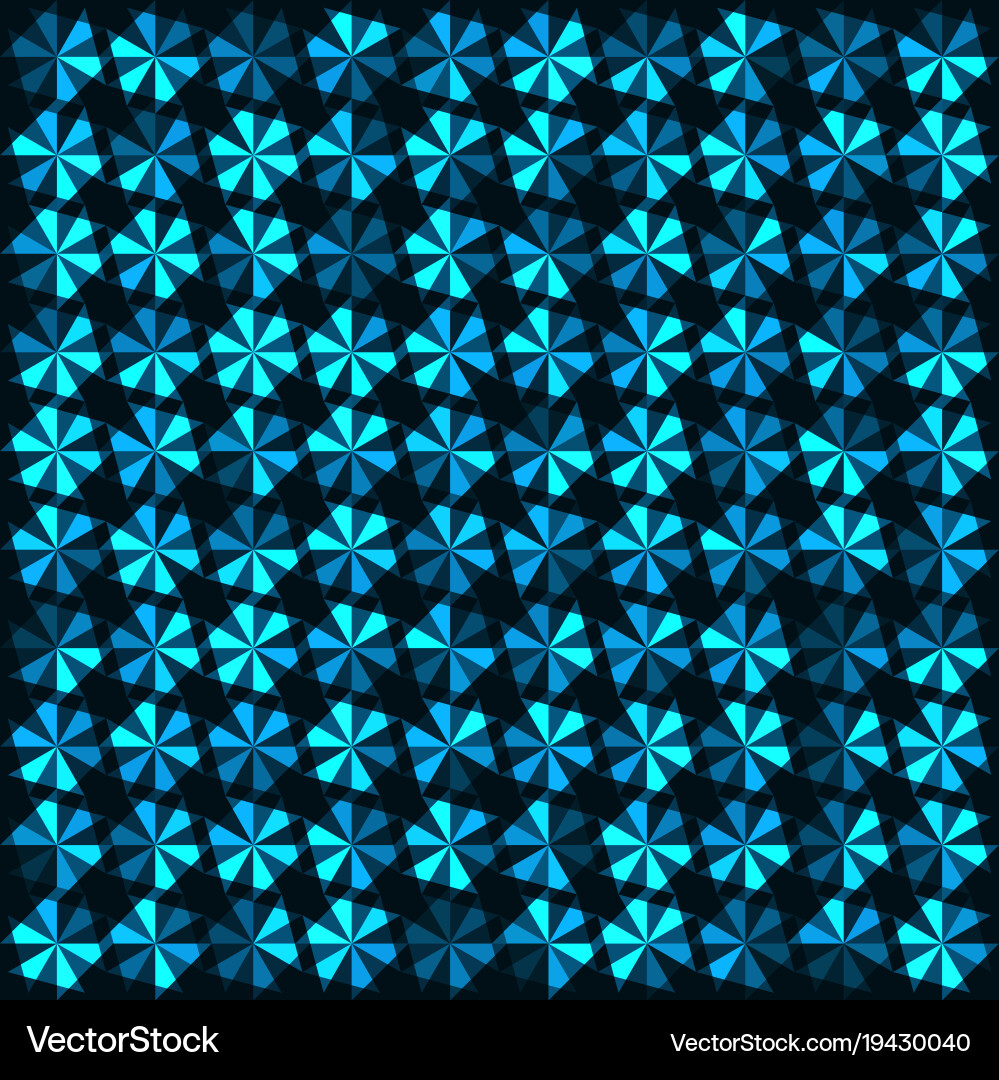 Abstract background of triangles vector image