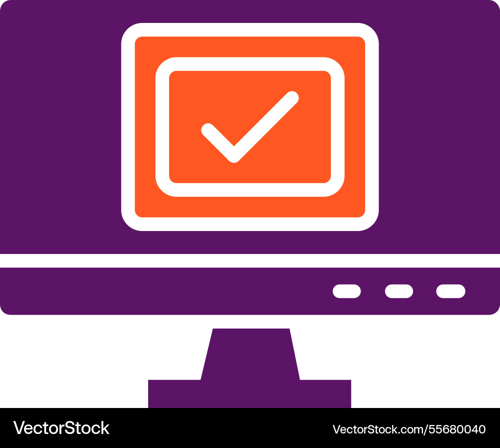 Checkbox icon design vector image