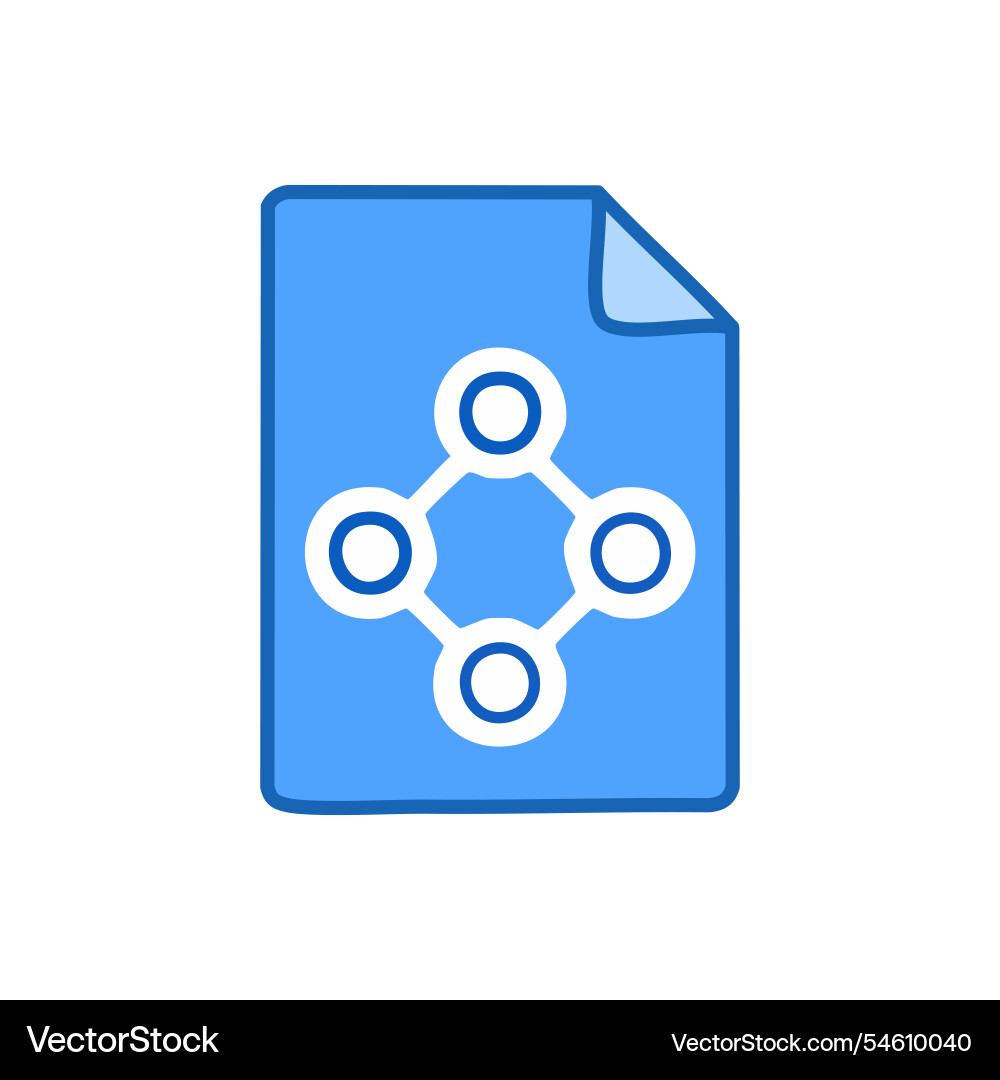 File share icon flat related for web File share icon flat related for web vector image