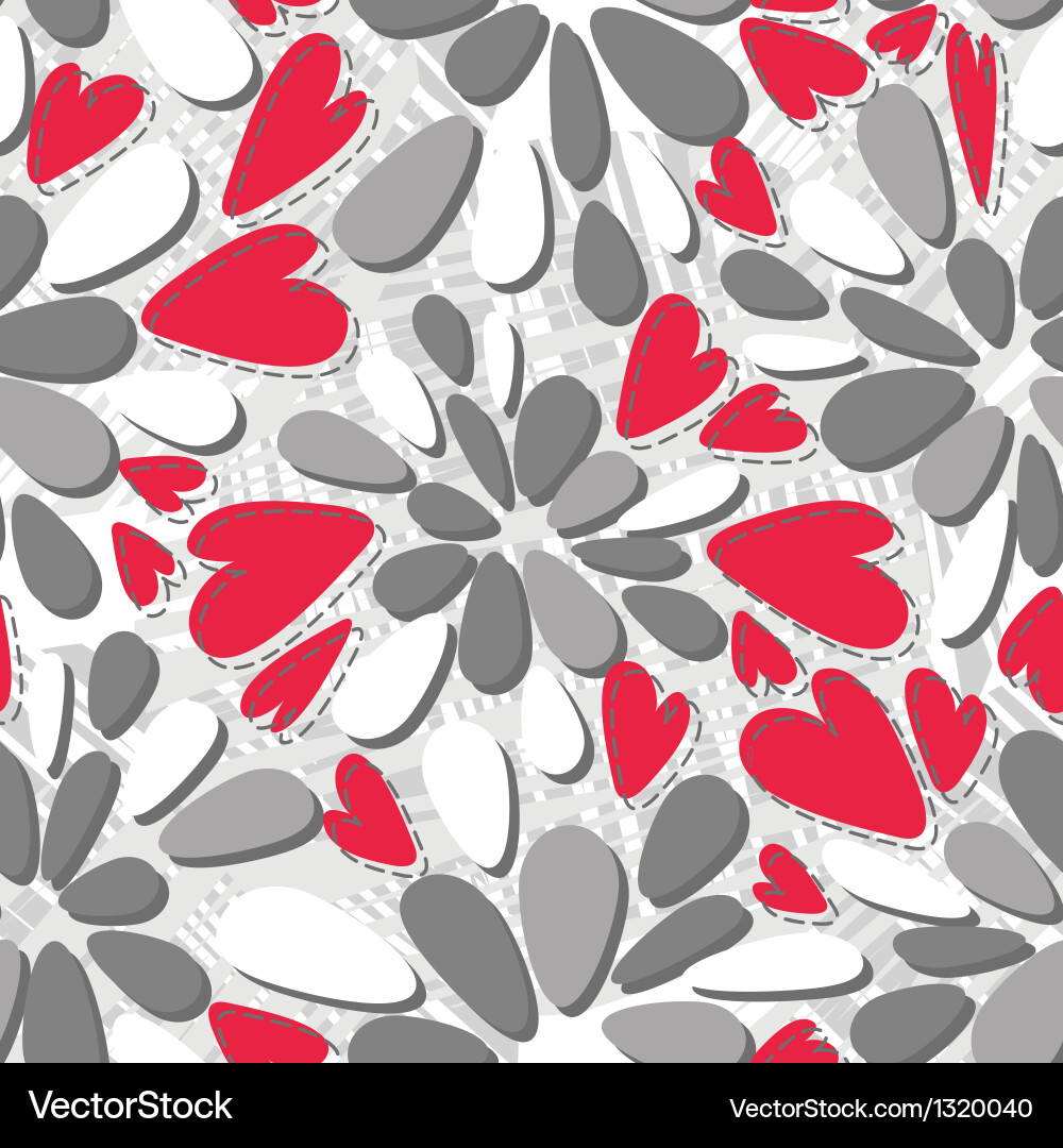 Retro pattern background vector image
