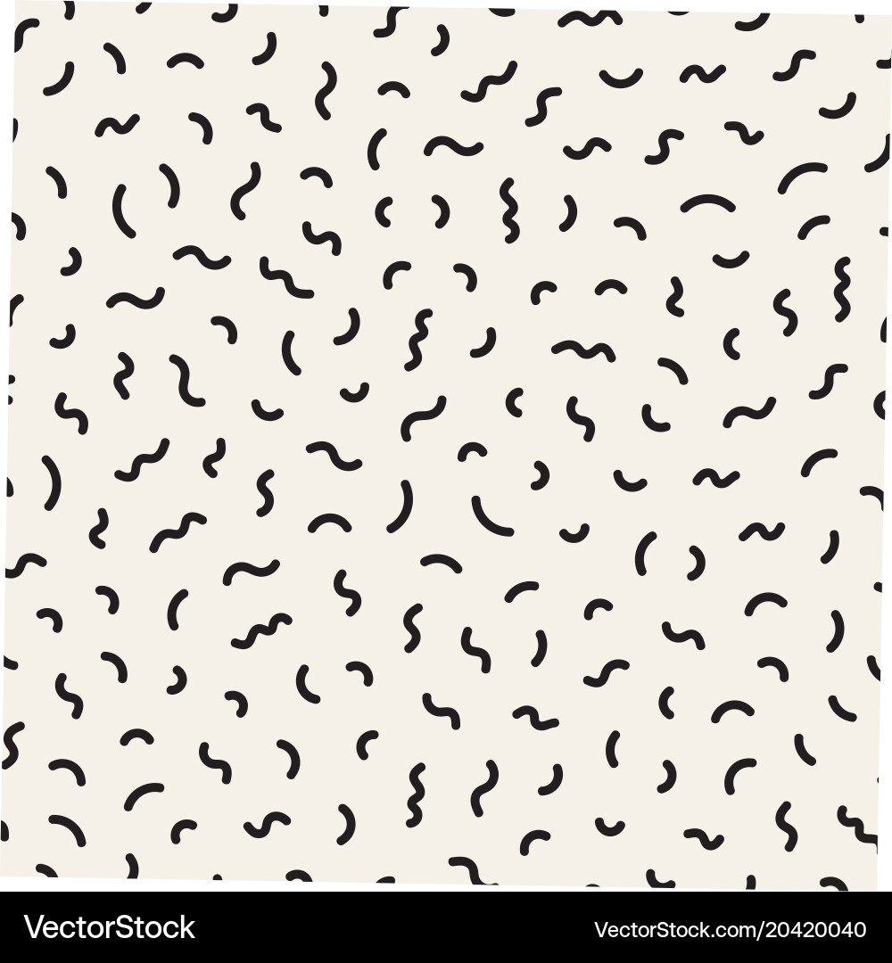 Seamless abstract geometric pattern in retro Vector Image