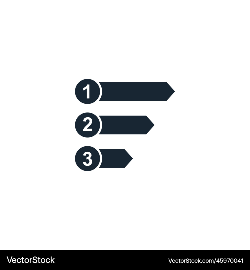 Priority creative icon from artificial Priority creative icon from artificial Vector Image