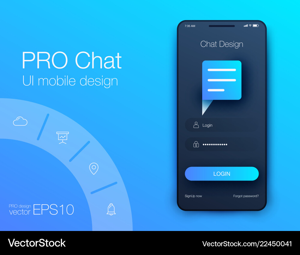 Screens and web concept Vector Image