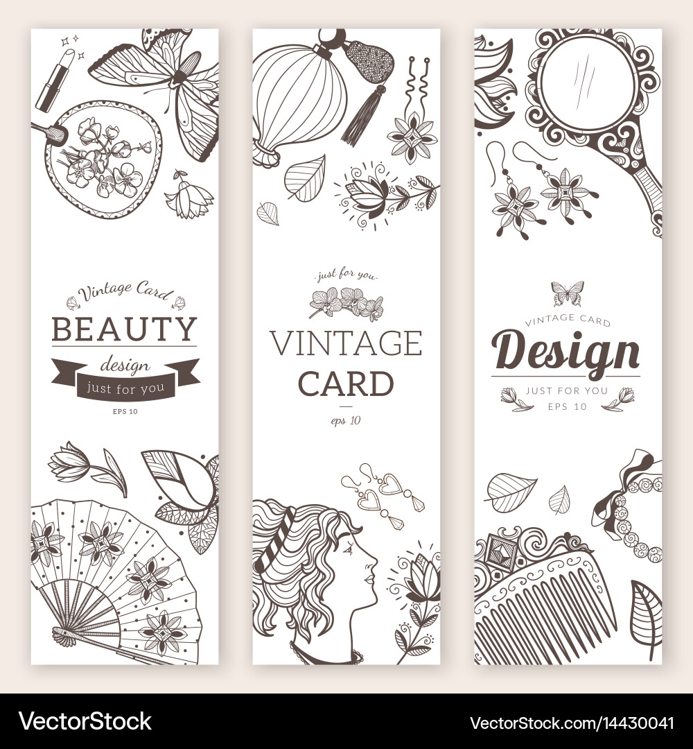 Sketch objects composition Vector Image