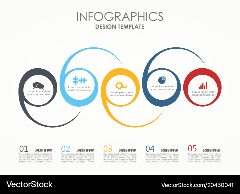 Workflow Diagram Template vector image