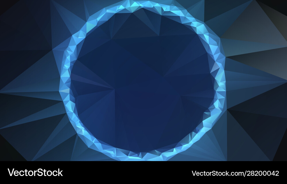 Abstract polygon background futuristic triangle Abstract polygon background futuristic triangle vector image