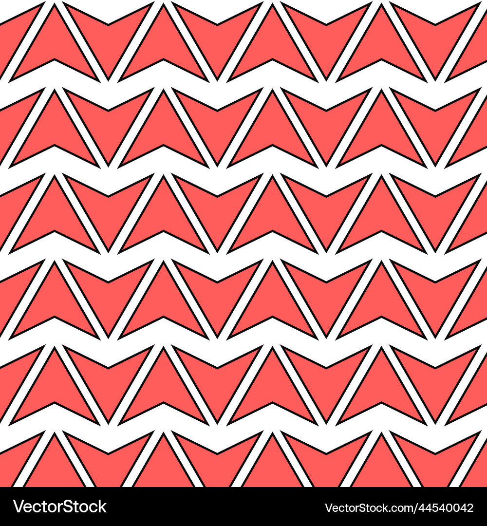 Arrow pattern Arrow pattern vector image