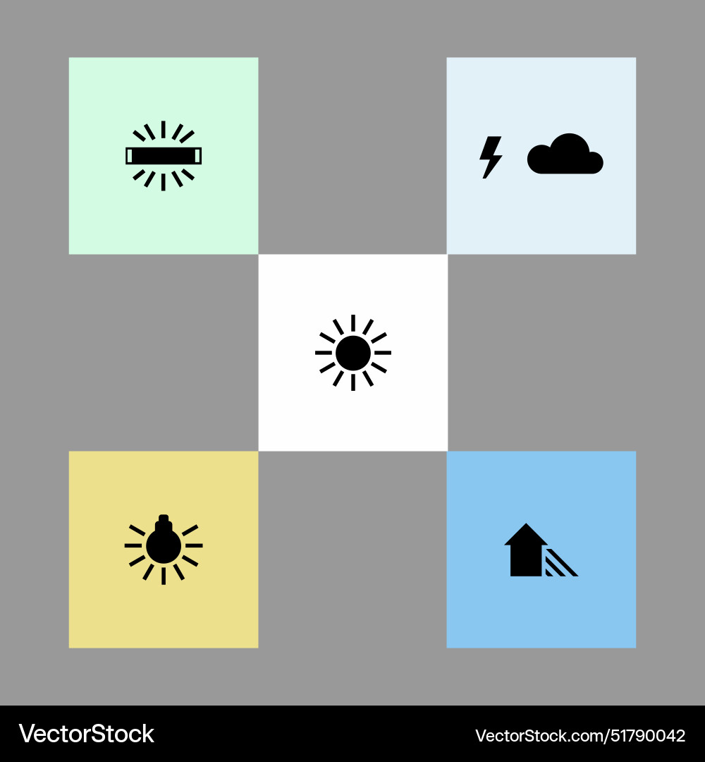 Comprehensive color temperature chart Comprehensive color temperature chart vector image