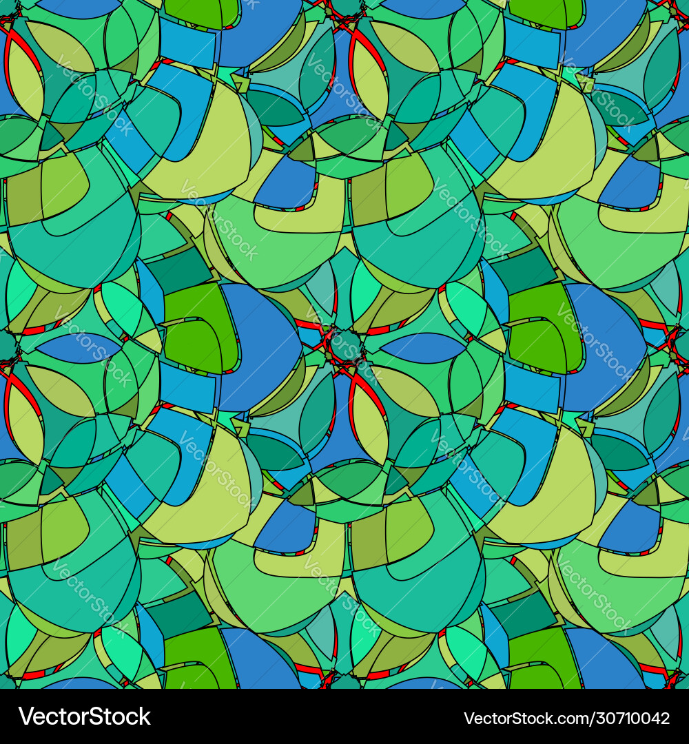 Seamless pattern with abstract broken colorful Seamless pattern with abstract broken colorful vector image