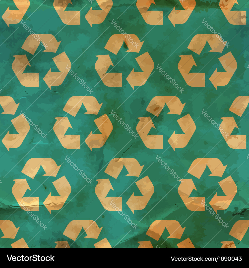 Abstract Recycle Pattern vector image