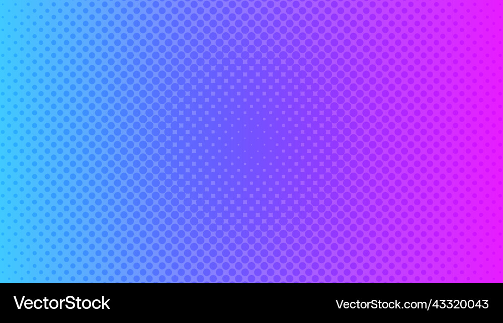 Blue purple pop art background Royalty Free Vector Image