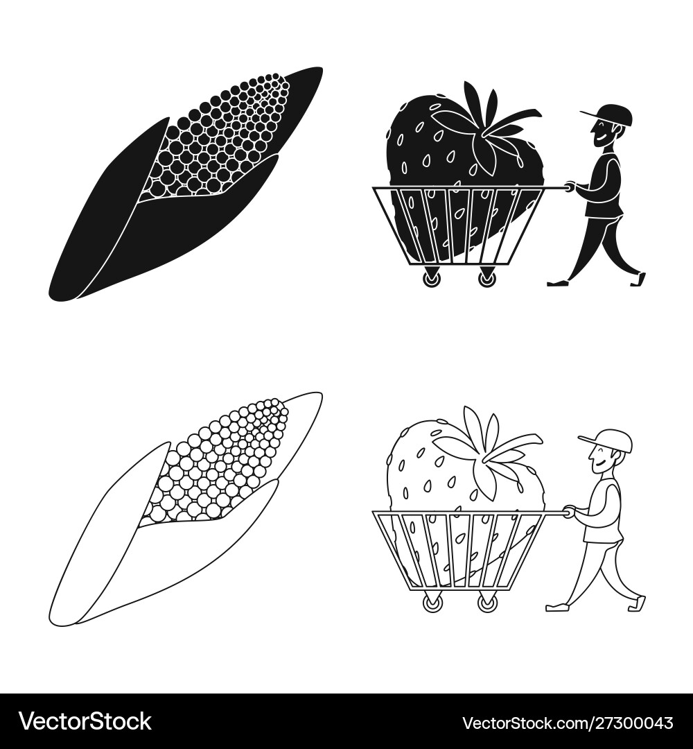 Design test and synthetic symbol Vector Image