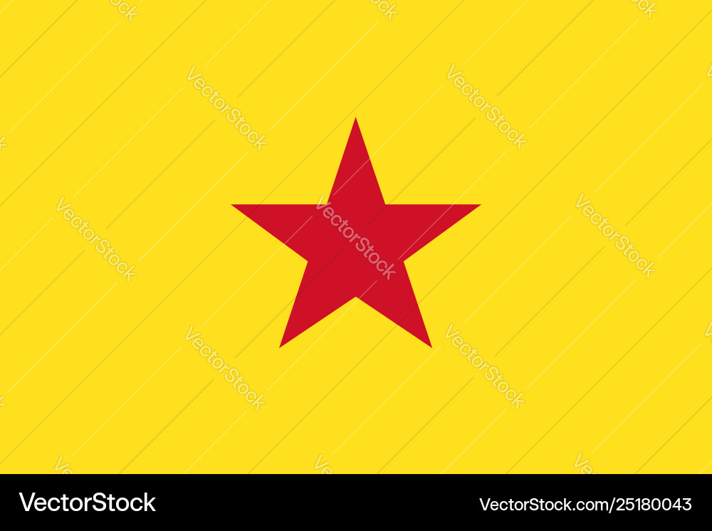 Flag rectangular shape Flag rectangular shape vector image