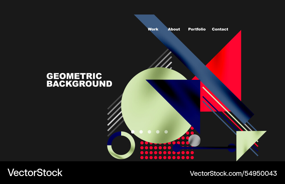 Geometric background showcasing sharp lines Geometric background showcasing sharp lines vector image