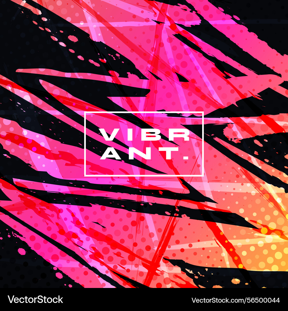 Abstract background with brush texture Vector Image
