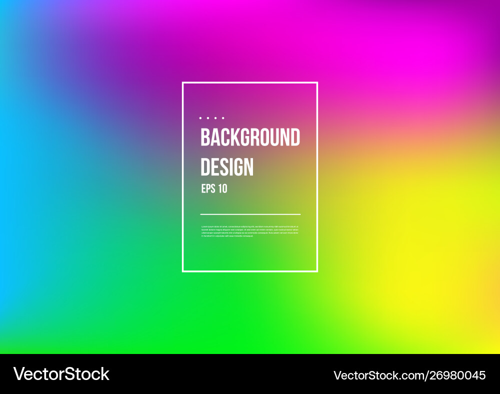 Abstract Blurred Gradient Mesh vector image