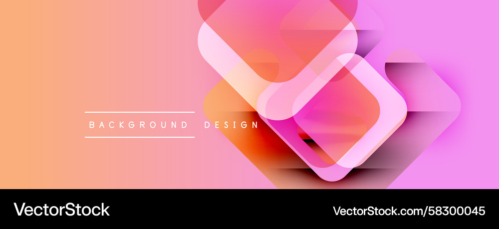 Abstract geometric shapes overlap creating Abstract geometric shapes overlap creating Vector Image