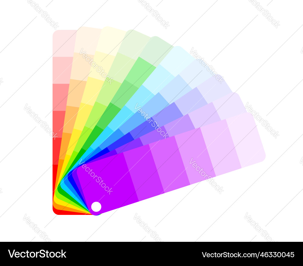 Abstrakte Farbpalette rgb Konzept Abstrakte Farbpalette rgb Konzept vektorbild