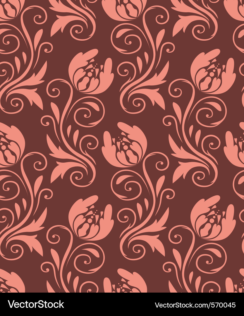 Seamless pattern vector image