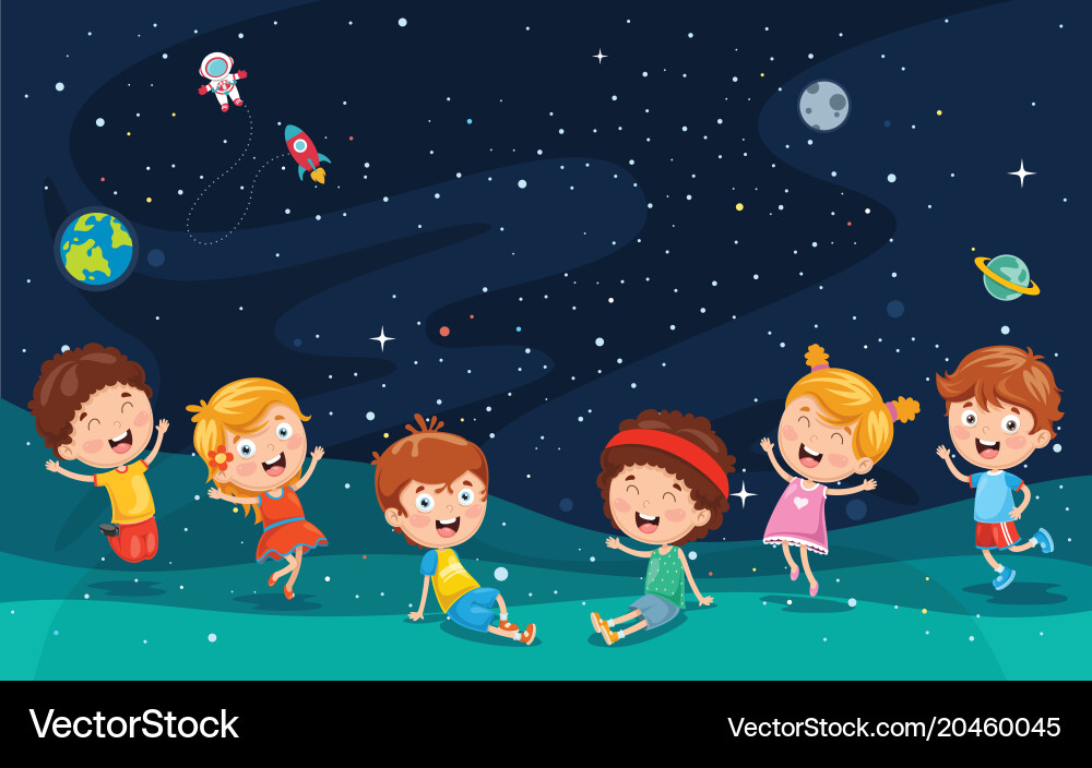 Space Royalty Free Vector Image - VectorStock