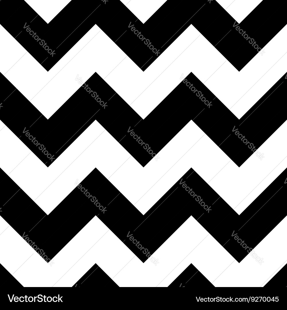 Zigzag Stripe Pattern vector image