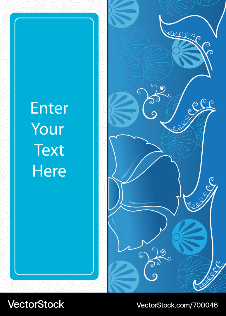 Page abstract design vector image