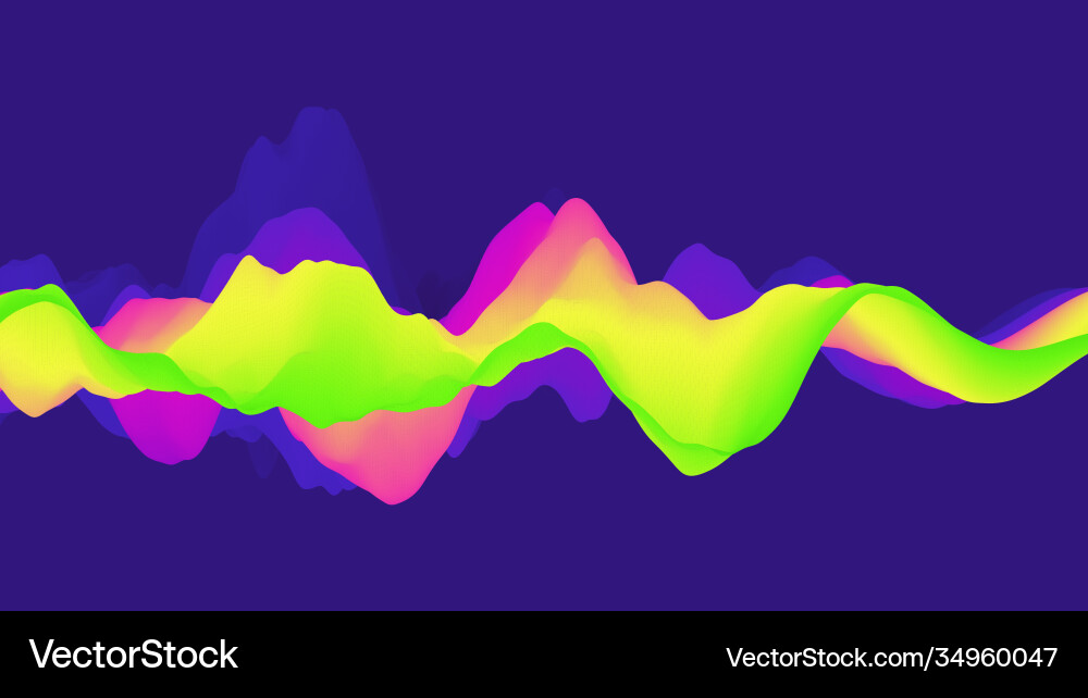 Abstract wavy background with modern gradient Abstract wavy background with modern gradient vector image