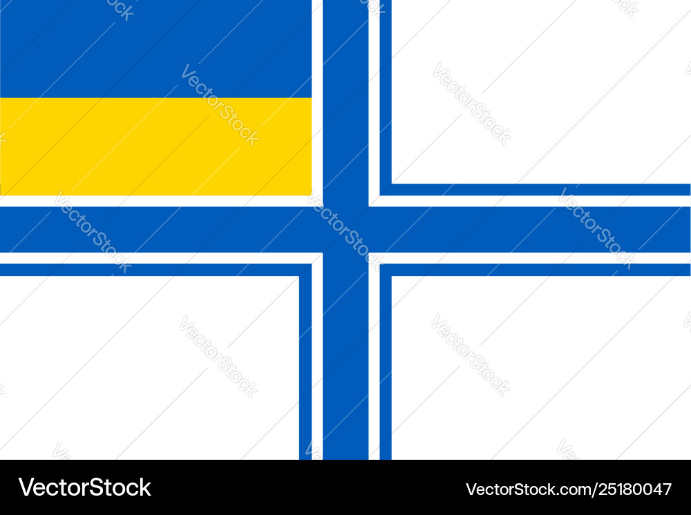 Flag rectangular shape Vector Image