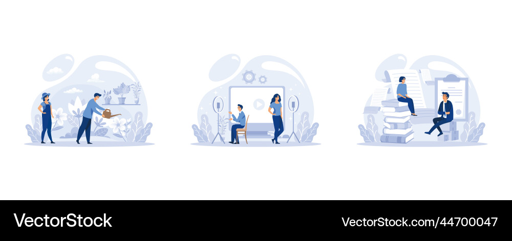It profession set programmer write software It profession set programmer write software Vector Image