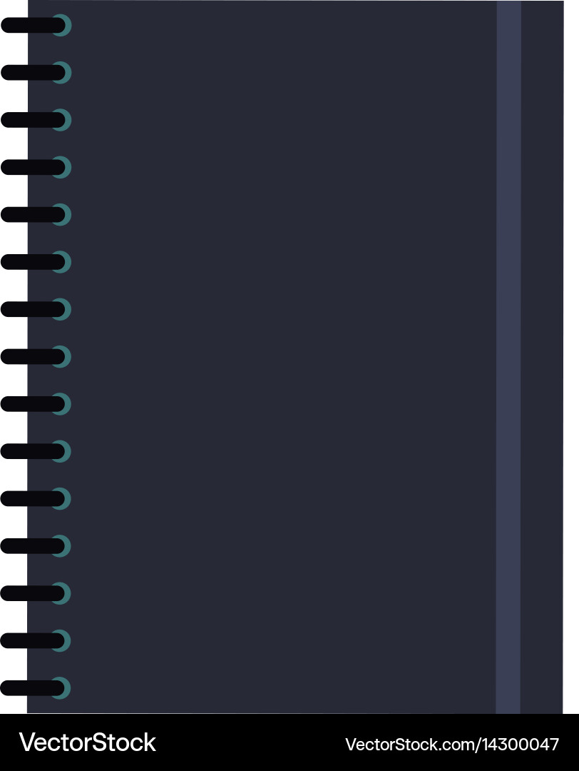 Notebook icon image vector image