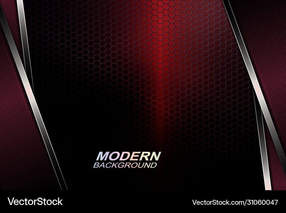 Red dark design with a mesh frame textured Red dark design with a mesh frame textured vector image