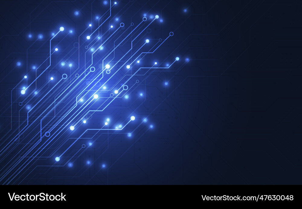 Abstrakter digitaler Hintergrund mit Technologie Abstrakter digitaler Hintergrund mit Technologie vektorbild