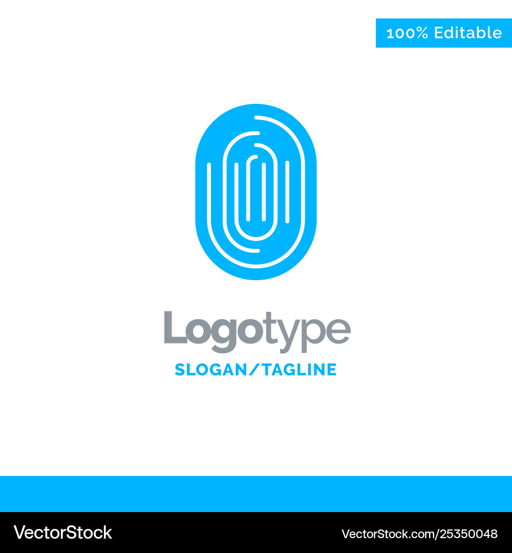 Fingerprint identity recognition scan scanner Fingerprint identity recognition scan scanner vector image