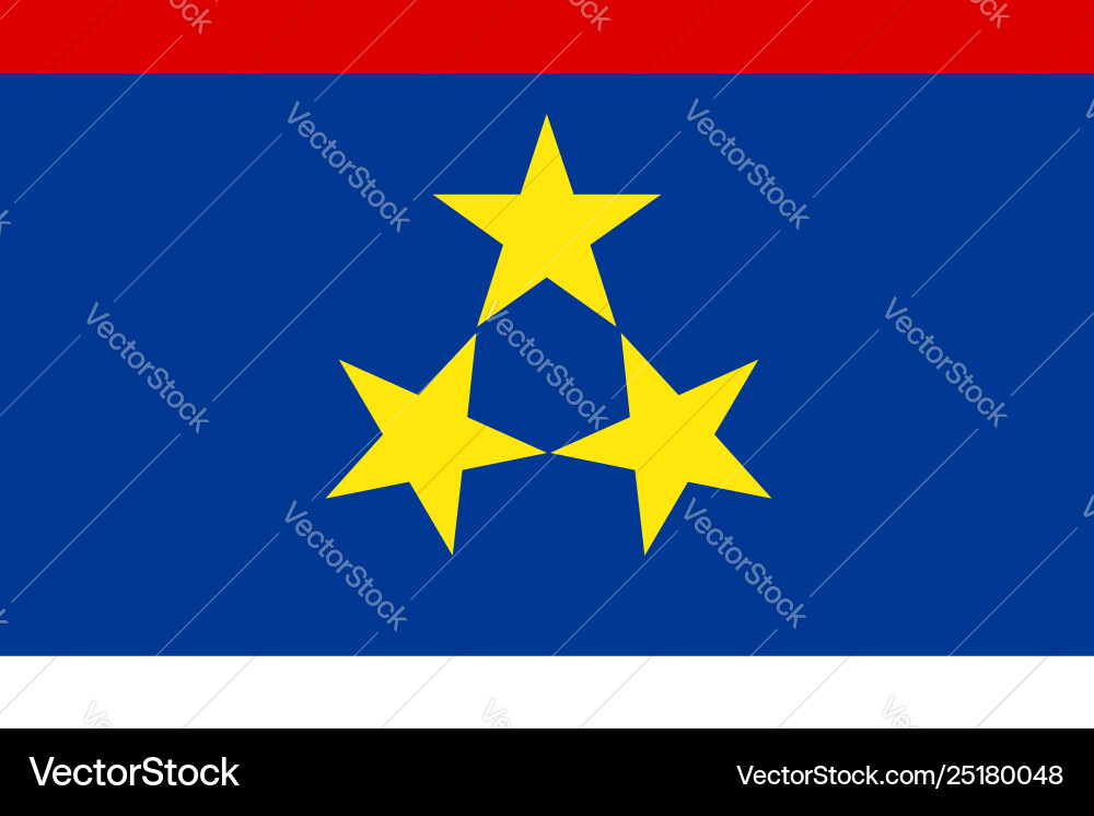 Flag rectangular shape Flag rectangular shape vector image