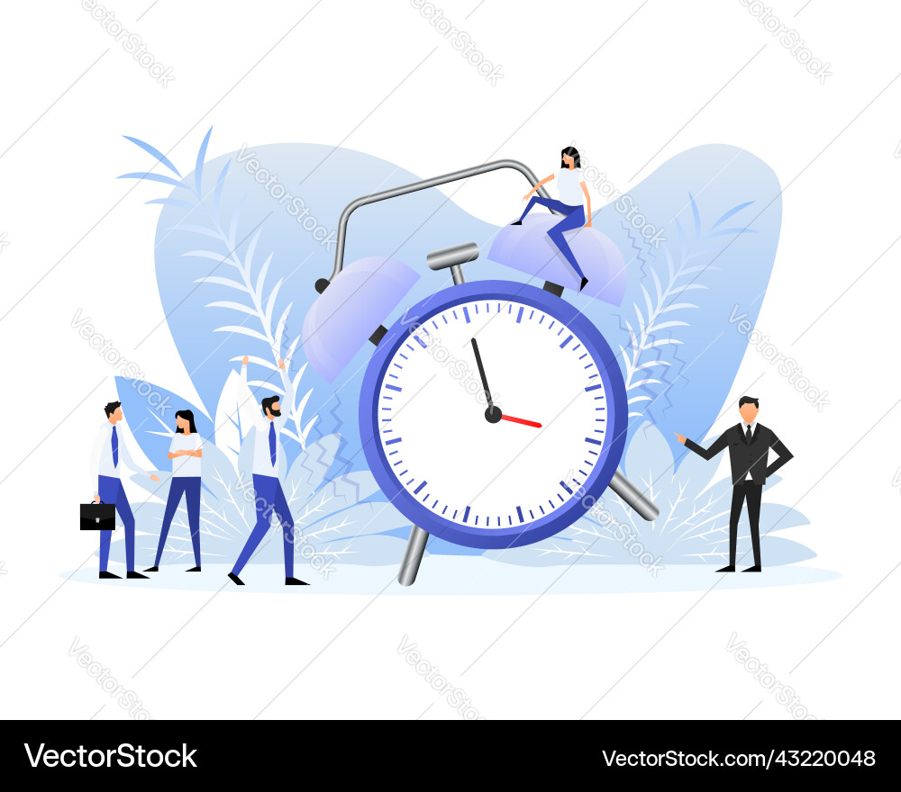 Flat icon with alarm people message notification Flat icon with alarm people message notification vector image