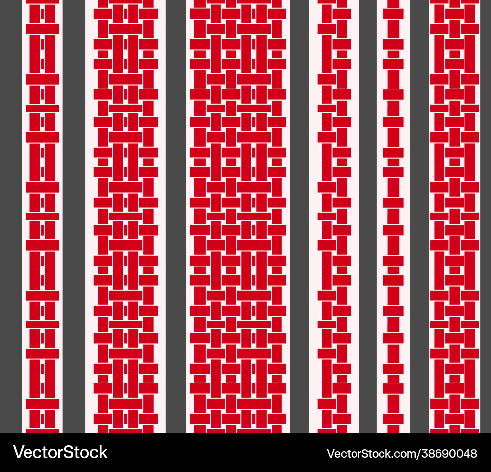 Vertikale nahtlose geometrische chinesische Muster Vertikale nahtlose geometrische chinesische Muster vektorbild